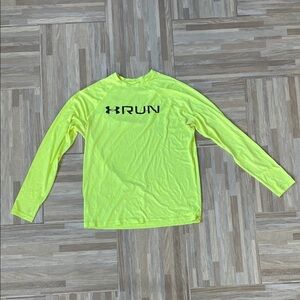 Under Armour heat gear long sleeve running shirt LG